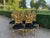 Rococo 1900 Italian Rococo Gold Beech Black Velvet Dining Chairs - Set of 6 Pc For Sale - Image 3 of 18
