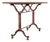 Vintage French Intricate Relief Cast Base Table, 1920s For Sale