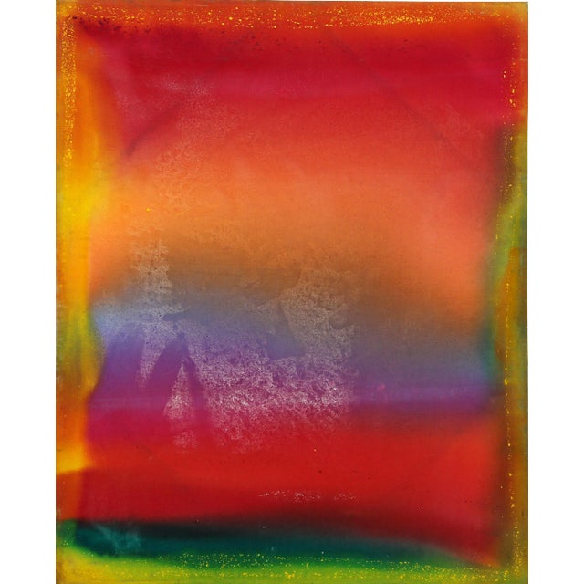 Aurora' Acrylic Painting by Jeff Hoare For Sale