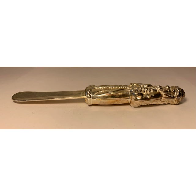 Vintage Santa Godinger Butter Knife For Sale In Los Angeles - Image 6 of 7
