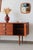 Brown Small Scandinavian Style Sideboard from Sapele, 1960s For Sale - Image 8 of 18
