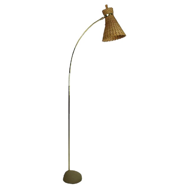 Kiwi Floor Lamp by J. T. Kalmar for Kalmar, 1940s For Sale
