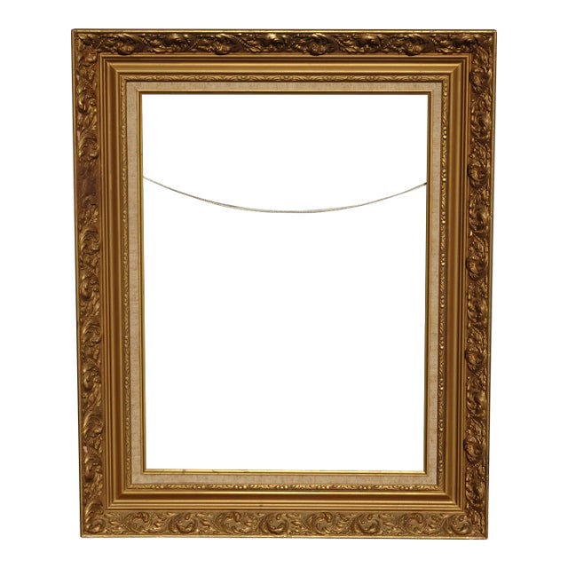 Vintage French Provincial Gold Wall Mantle Picture Frame #3 For Sale