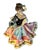 Capodimonte Large 16 In. Tall Mid-Century Italian Porcelain Woman Holding a Water Jug For Sale - Image 4 of 16