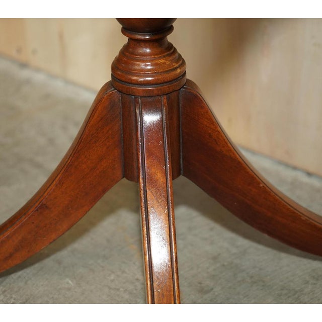 Wood Mahogany Extendable Side Table from Bevan Funnell For Sale - Image 7 of 18