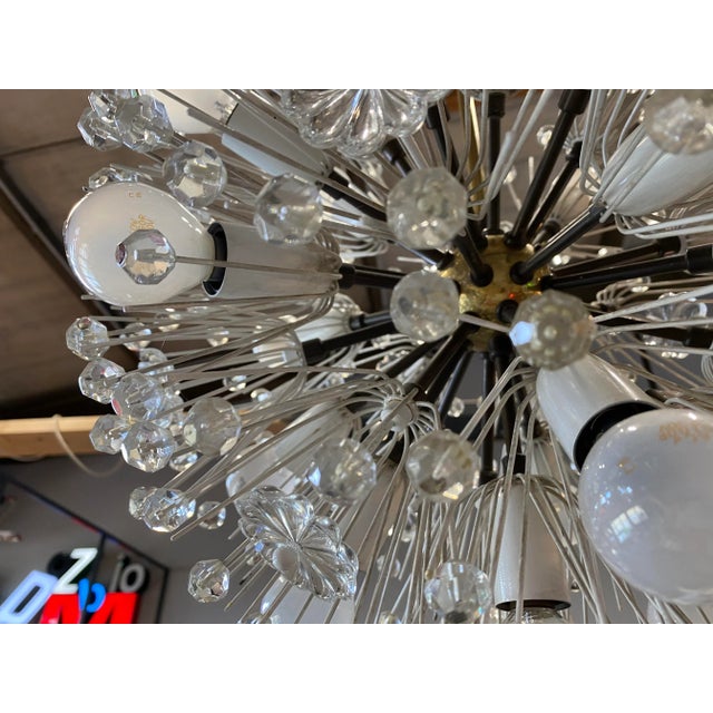 Mid-Century Sputnik Snowball Chandelier by Emil Stejnar for Rupert Nikoll, 1950s For Sale - Image 14 of 16