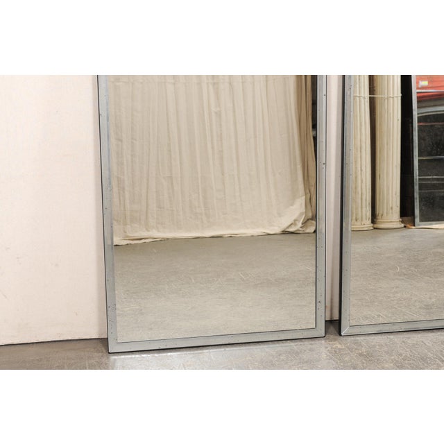 Pair of Silver & Gold Églomisé Sunburst Mirrors For Sale - Image 11 of 14