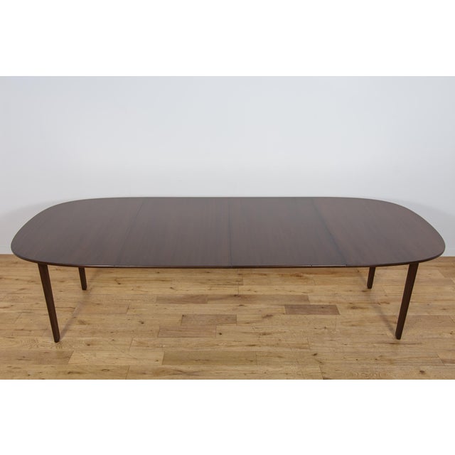 Mid-Century Extendable Dining Table by Ole Wanscher for Poul Jeppesens Furniture Factory, Denmark, 1960s For Sale - Image 14 of 18