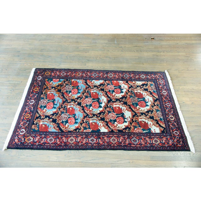 Early 20th Century Senneh Rug For Sale In Chicago - Image 6 of 15