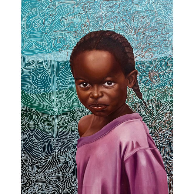 "Capacity of Future", Acrylic on Canvas Painting by Patrick Gusenga, 2026 For Sale