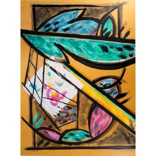 Jacques Poli, Perruches dans le jardin, Lithograph For Sale