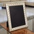 1970s Gorgeous photo frame in silver plated with glass masterfully crafted in Italy . Featuring a sophisticated silver-...