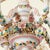 1950s Italian Polychrome Porcelain Chandelier in the style of Capodimonte, 1950 For Sale - Image 5 of 7