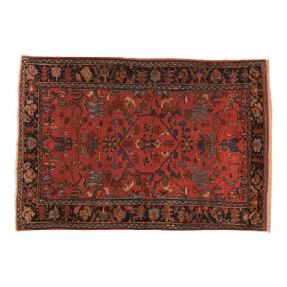 Antique Lilihan Rug - 3'3" x 4'9" For Sale