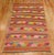 Boho Colorful 20th Century Turkish Kilim For Sale In New York - Image 6 of 18