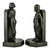 Art Deco Bronze Bookends with Children by Raoul Benard, 1930, Set of 2 For Sale - Image 4 of 12