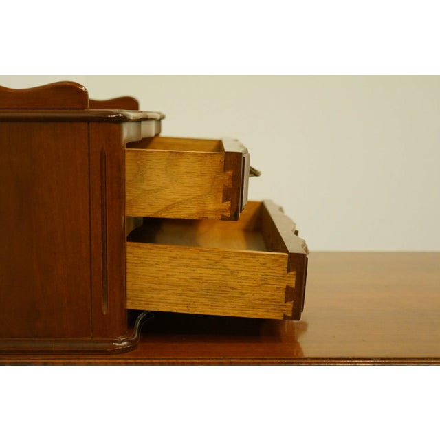 Wood Colonial Manufacturing Colonial Style Solid Cherry 24x30" Accent Step End Table 331-31 For Sale - Image 7 of 13