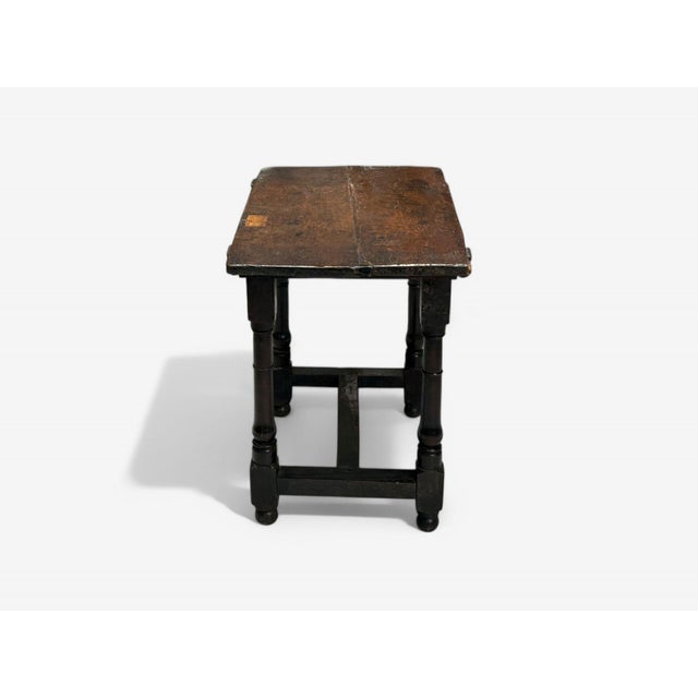 Baroque, Continental, Oak, Rustic Side Table, 17th C. For Sale In New York - Image 6 of 10