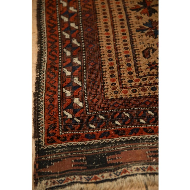 Antique Belouch Rug - 2'10" x 4'6" For Sale - Image 11 of 12