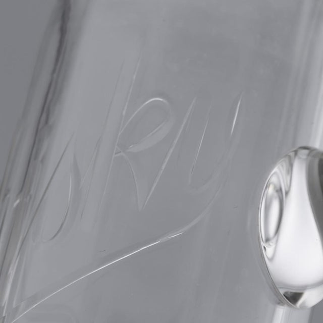 Antique English Silver and Cut Glass Whisky Decanter, 1902 For Sale - Image 14 of 16