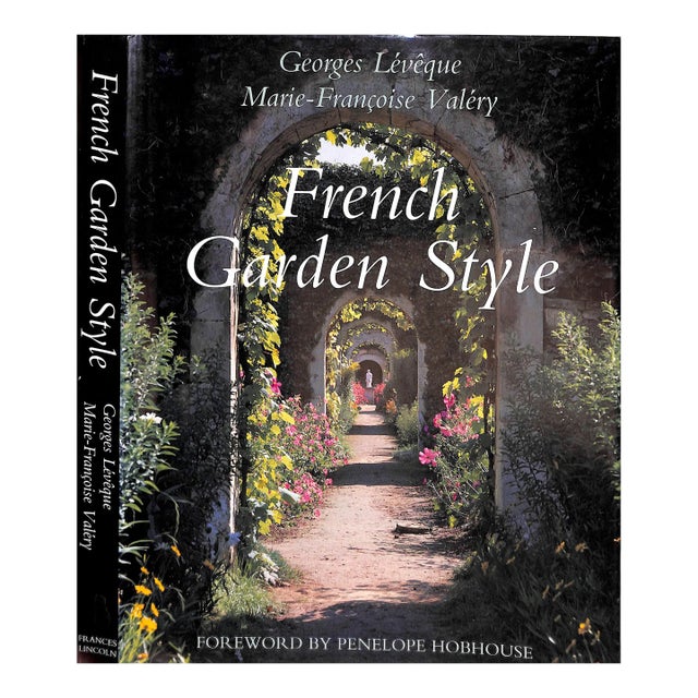 "French Garden Style" Book 1990 Leveque, Georges, Valery, Marie-Francoise For Sale