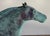 Metal Vintage Copper Horse Weathervane For Sale - Image 7 of 9