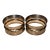 Vintage Sterling Silver Rope Twist Napkin Rings - A Pair For Sale