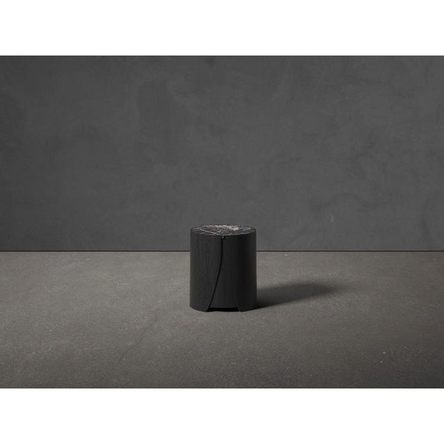 Small Perianth Natural Oak Table by Haymann Editions For Sale - Image 6 of 7
