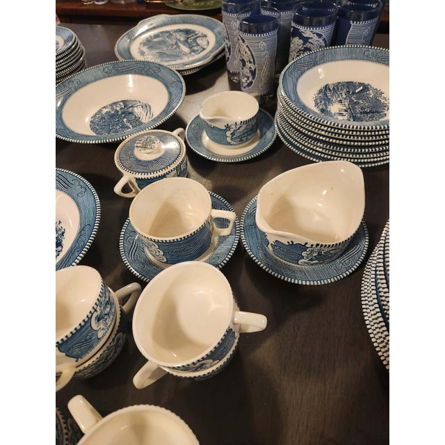 Elevate your next grand gathering or cozy holiday table with this expansive, beautifully curated 67-piece vintage...