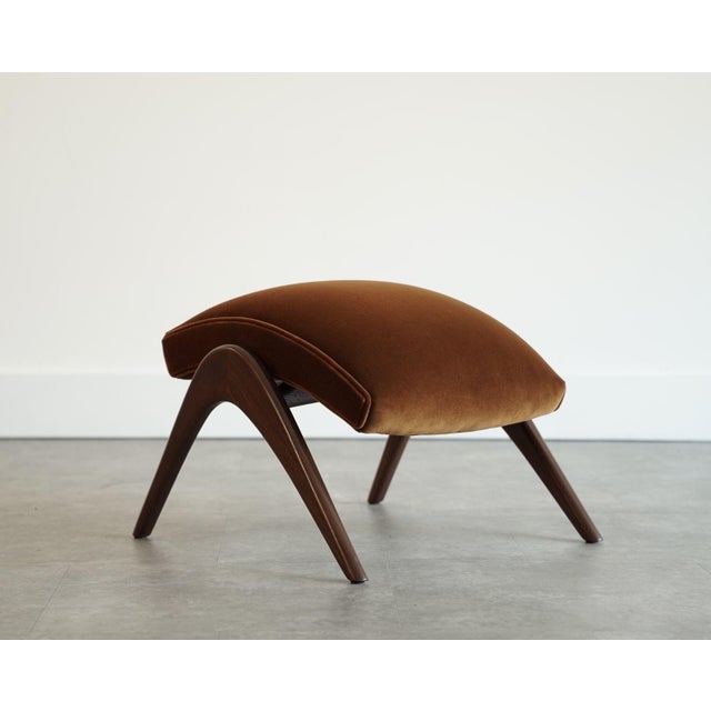 Auburn Contour Stools by Vladimir Kagan For Sale - Image 8 of 10
