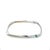 Early 21st Century Tiffany & Co., Frank Ghery Torque 18k White Gold and Diamond Bangle Bracelet For Sale - Image 5 of 7
