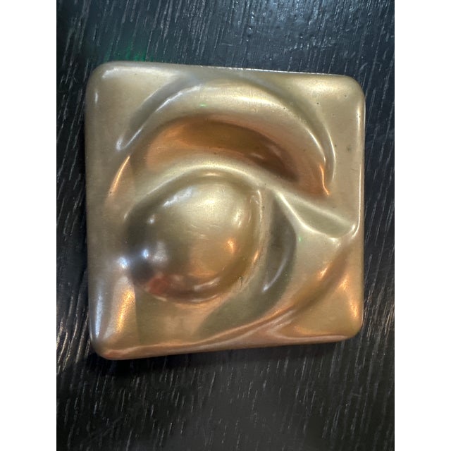 1970s Bronze and Chinese Lacquer Box by Monique Gerber, 1970s For Sale - Image 5 of 10