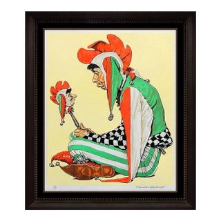 Mid 20th Century Jester, Norman Rockwell For Sale