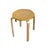 Vintage Oak Wooden Stool For Sale