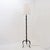 Tripod Floor Lamp in Wrought Iron and Brass with Bamboo-Style Stem For Sale - Image 10 of 16