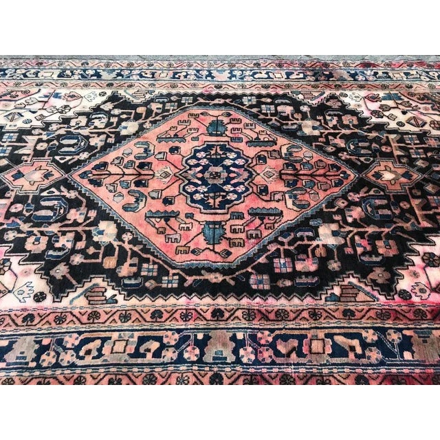 Vintage Wool Hamadan Rug, 1960s For Sale - Image 15 of 17