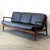 Wood 1950s Attributed Selig Furniture Walnut Sofa Designed by Ib Kofod-Larsen For Sale - Image 7 of 10