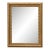 French Carved Giltwood Mirror with Light Painted Wood Surround, circa 1920 For Sale