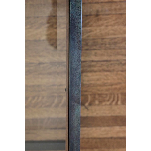 Pair of Mid-Century Modern Side Tables in the Style of Maison Jansen For Sale - Image 10 of 10