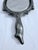Silver Antique Art Nouveau Silver Hand Mirror/Dark and Moody Vibe. For Sale - Image 8 of 11
