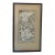 Mid 20th Century Framed Wood Engraving by John Buckland Wright for Rubaiyat of Omar Khayyam For Sale