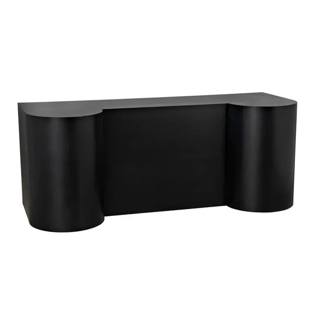 Not Yet Made - Made To Order NOIR Concierge Desk, Black Iron For Sale - Image 5 of 6