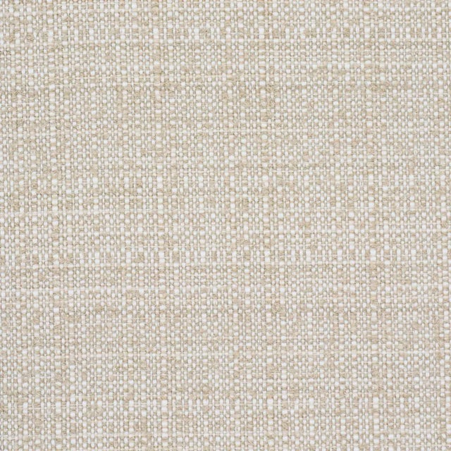 Contemporary Schumacher Sadie Indoor/Outdoor Fabric In Natural On White For Sale - Image 3 of 3