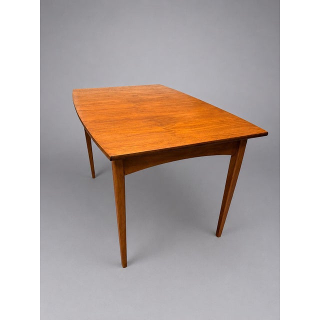 Wood Mid-Century Modern Scandinavian Teak Dining Table For Sale - Image 7 of 7