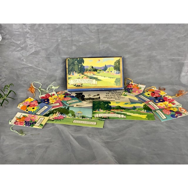 1920s Art Deco Bridge Game Tally Set For Sale - Image 11 of 11