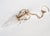 Hollywood Regency 1960s Spanish Empire Style Cast Brass and Crystal Pendant Light For Sale - Image 3 of 10