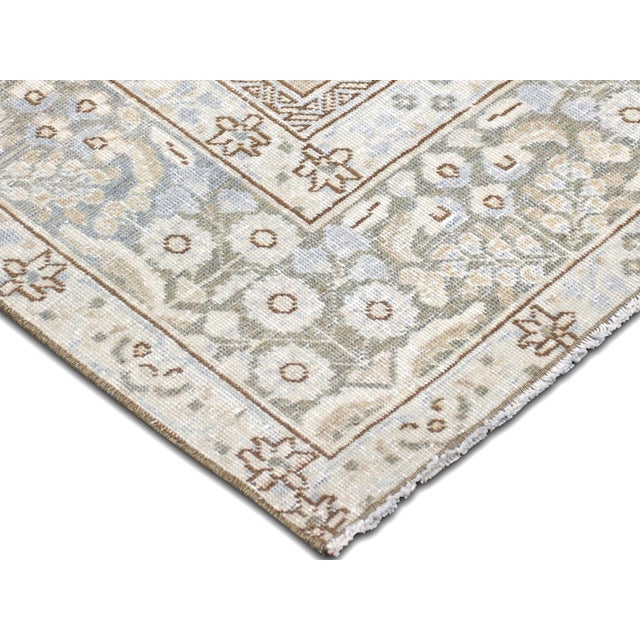 Transitional 1940s Persian Tabriz Rug For Sale - Image 3 of 6