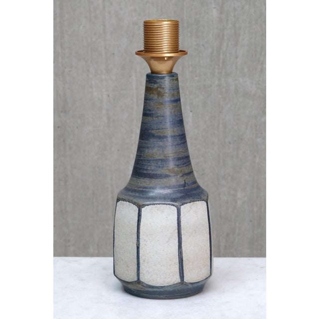 1960s Glazed Stoneware Table Lamp by Marianne Starck for Michael Andersen & Son, Denmark, 1960s For Sale - Image 5 of 10