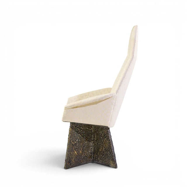 Adrian Pearsall for Craft Associates Mid Century Brutalist Dining Chairs - Set of 6 For Sale - Image 15 of 17