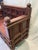 Antique Victorian Edwardian Revival Paneled Settle, Storage Settle, Monks Bench For Sale - Image 14 of 17